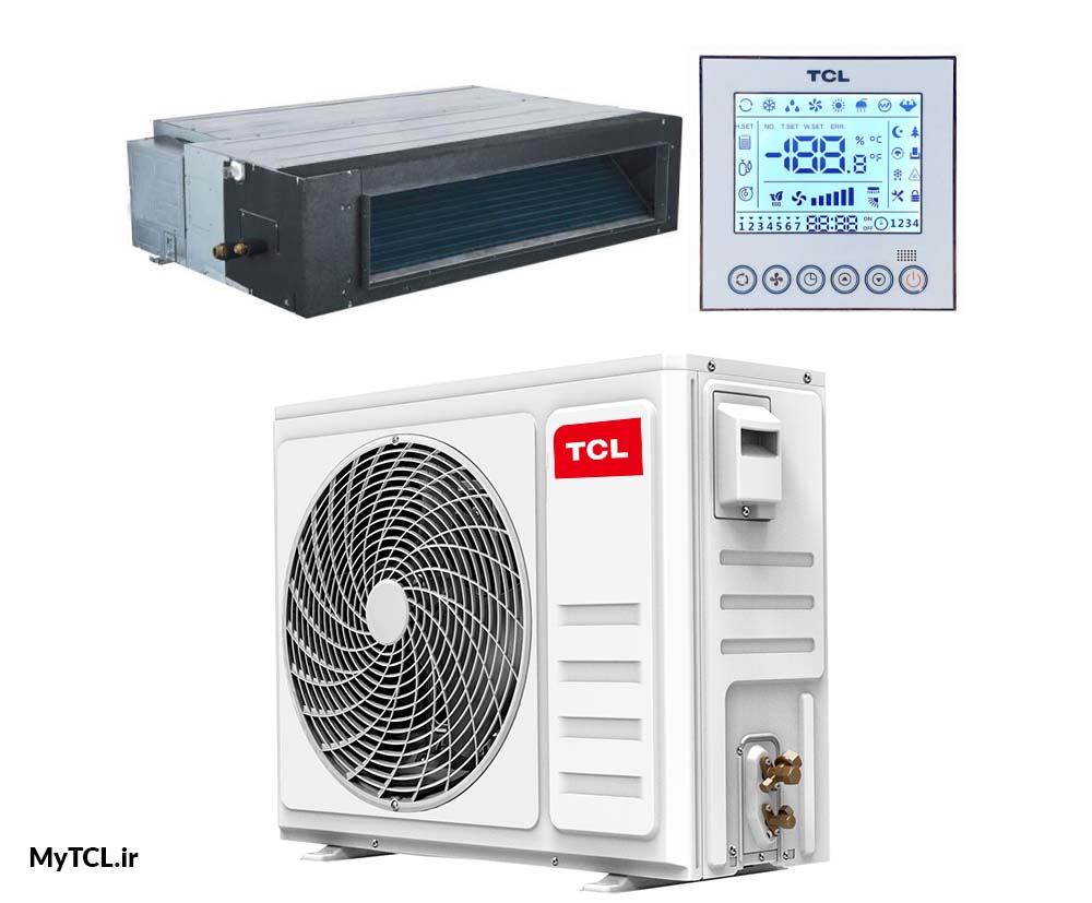 داکت اسپلیت 36000 اینورتر برند اورجینال TCL